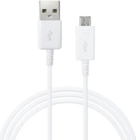 Samsung datový kabel EP-DG925UWE, micro USB, bílá (bulk)
