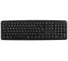 HAMA klávesnice Verano/ drátová/ USB/ CZ+SK/ černá (53930)