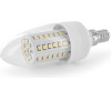 WE LED žárovka 60xSMD 3W E14 bílá - svíčka
