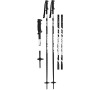 Sjezdové hole SULOV® COMPACT, vel. 120 cm, černé
