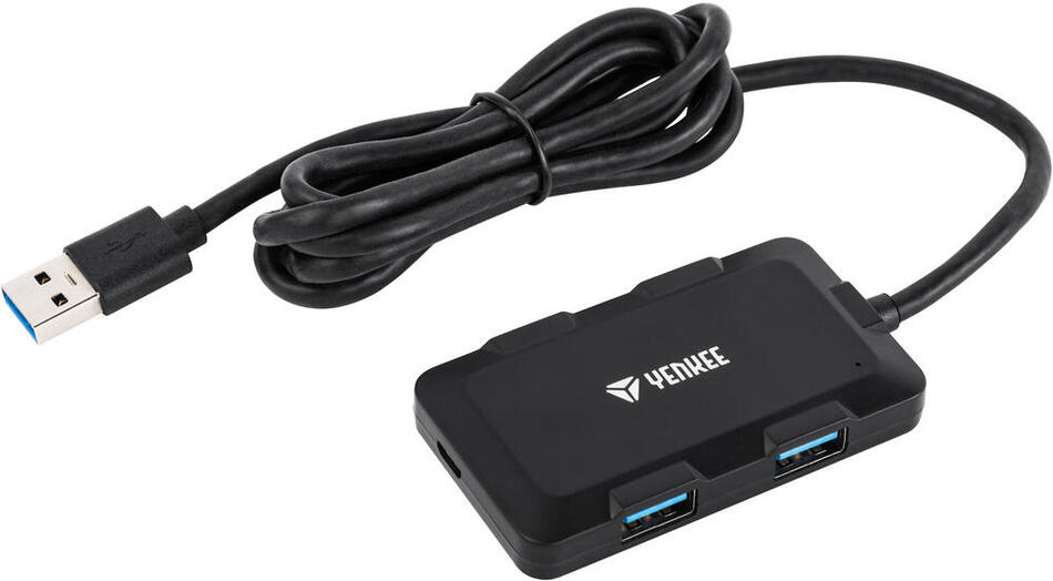 USB Hub Yenkee YHB 4341BK 4x USB 3.0 černý