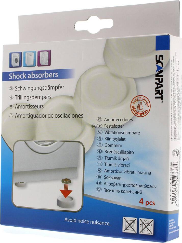Antivibrační podložky pod pračku ScanPart