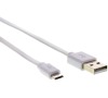 USB kabel Sencor SCO 512-010, USB A/M-Micro B bílý