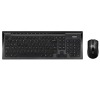 RAPOO set klávesnice a myš 8200p USB, optická, bezdrátová, 5G, černá