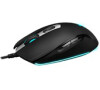RAPOO myš V210, optická, gaming, černá