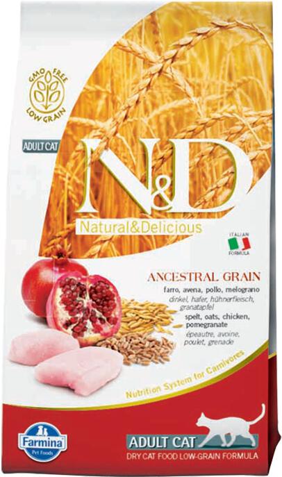 N&D LG Cat Adult Chicken & Pomegranate 10 kg