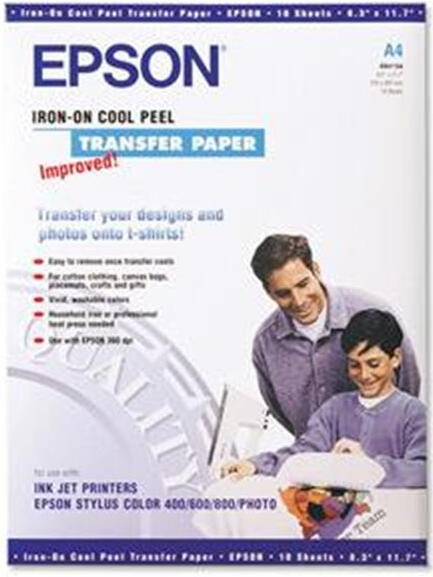 Epson A4, Iron on Transfer Film (10ks) (C13S041154)