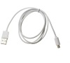 Datový kabel DOUBLESIDE microUSB nabíjecí, bílý (DAKAMUDSWT)