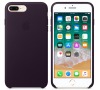 iPhone 8 Plus / 7 Plus Leather Case - Dark Aub (MQHQ2ZM/A)