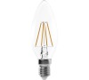 LED žárovka Filament Candle A++ 4W E14 teplá bílá