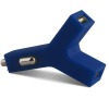 AUTODOBÍJEČKA "V" S 2 x USB VÝSTUPEM (1,1A) - MODRÁ Forever