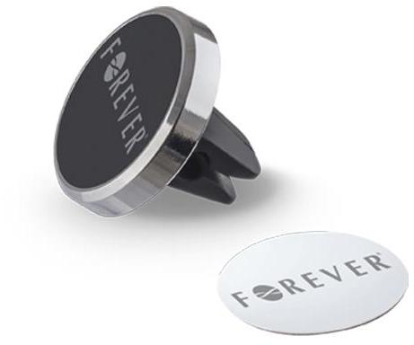 Držák do auta s magnetem Forever MH-110 do ventilační mřížky stříbrný