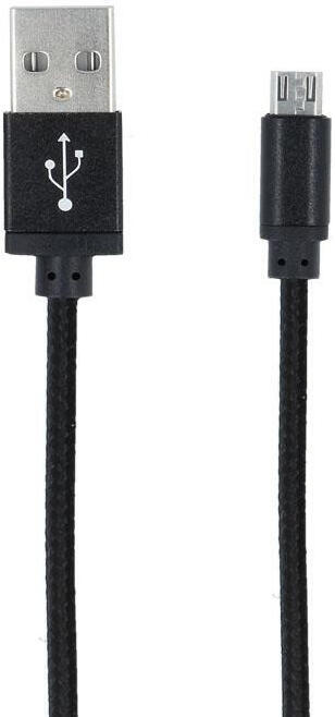 Kabel Forever USB/microUSB 1m 1A černý
