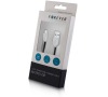 Datový kabel Forever micro USB 1m 1A silikonový plochý černý