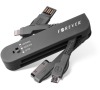 DATOVÝ KABEL TFO PRO APPLE IPHONE 4/5/microUSB - ČERNÝ Forever