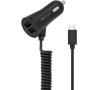 Nabíječka do auta Forever 2 x USB a microUSB kabelem černá