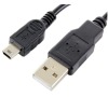 Kabel Forever USB/miniUSB 1m 1A černý