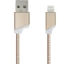 DATOVÝ KABEL TFO PRO APPLE IPHONE 5 - METAL ZLATÝ Forever
