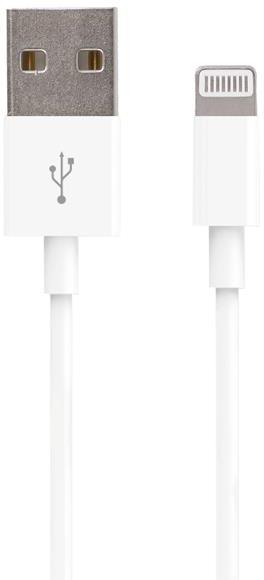 Kabel Forever USB/Lightning 1m 1A bílý