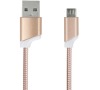 DATOVÝ KABEL TFO MICRO USB - METAL ZLATÝ Forever