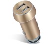Nabíječka do auta Forever 2 x USB 3,1A zlatá