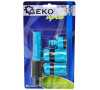 Hadicový set 4ks, pro 1/2", plast GEKO