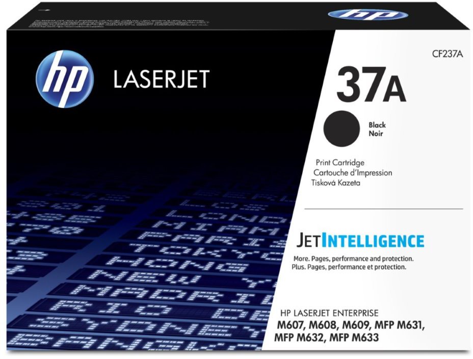 HP 37A Černá originální tonerová kazeta LaserJet (CF237A)