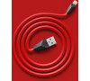 Datový kabel ALIEN, micro USB, barva červeno-černá (AA-1135)