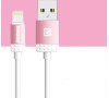 Datový kabel Lovely, iPhon 5/6, barva růžová (AA-1126)