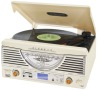 Trevi TT 1062/WH Retro music system,MP3/SD/USB
