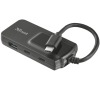 USB Hub Trust USB-C / 2x USB 3.0 + 2x USB-C - černý