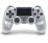 Gamepad Sony Dual Shock 4 pro PS4 v2, křišťálový