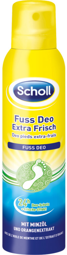 Scholl - Fresh Step - Déodorant Fraîcheur pour les Pieds 24h - 150 ml - Au quotidien