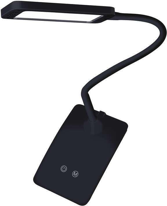 Emos LED stolní lampa EDDY, černá (Z7599B)