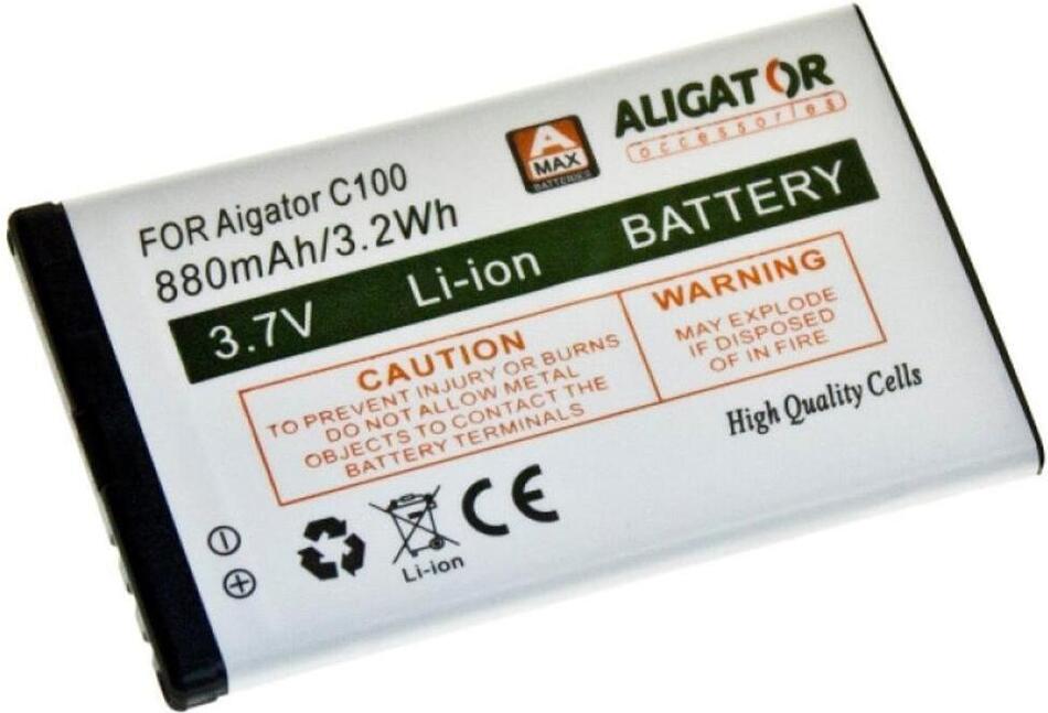 Aligator baterie V710/C100, Li-Ion 1000 mAh (C100BAL)