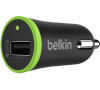 BELKIN Single micro car charger, černá (F8J014btBLK)