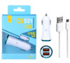 Aligator nab. do auta PLUS microUSB, 5V/2,1A modrá (21302015)