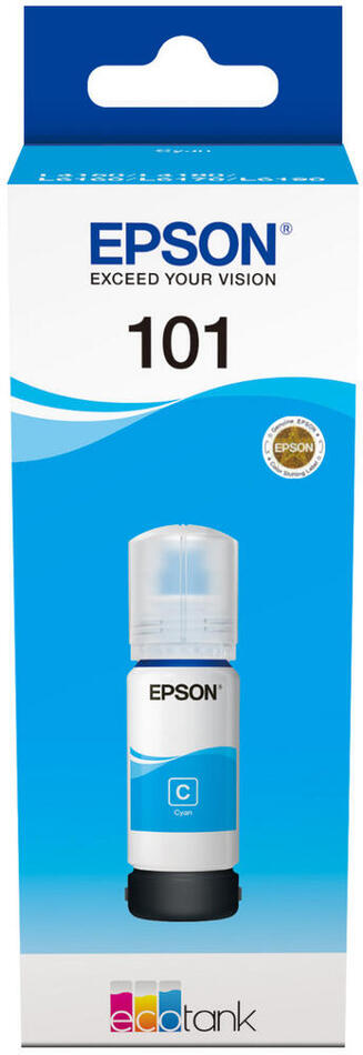Epson 101 EcoTank Cyan ink bottle (C13T03V24A)