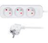 Prodlužovací přívod Solight 3z, 10m, 3 x 1,5mm2, bílý