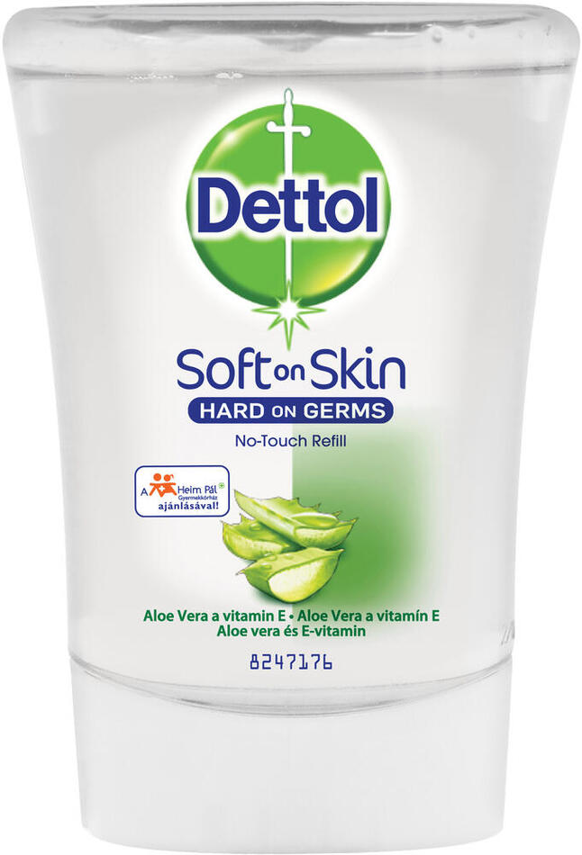 Náplň do dávkovače mýdla DETTOL Aloe Vera 250ml