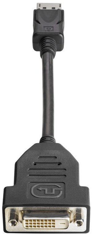 HP DisplayPort To DVI-D Adapter (FH973AA)