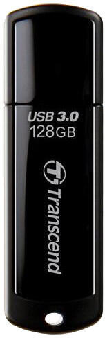 TRANSCEND Flash Disk 128GB JetFlash®700, USB 3.0 (R:90/W:40 MB/s) černá (TS128GJF700)