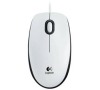 Logitech® Corded Mouse M100 - EMEA - WHITE (910-005004)