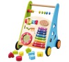 Dětské dřevěné edukační chodítko Baby Mix