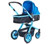 Dětský kočárek 2v1 Caretero Navigator blue