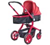 Dětský kočárek 2v1 Caretero Navigator red