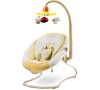 Dětské lehátko CARETERO BLOSSOM beige