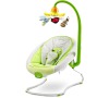 Dětské lehátko CARETERO BLOSSOM green