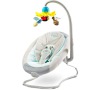 Dětské lehátko CARETERO BLOSSOM grey