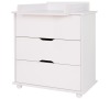 Dětská komoda Drewex bílá